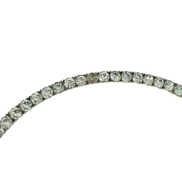 Akira Label Metallic Pink Mini Glam Bag Croc Embossed Rhinestone Handle - Picture 7 of 16